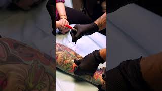 Achieve PERFECT Tattoo Stencil Placement with Clear Stencil Sheets Great for CoverUps [upl. by Arimat]