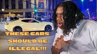 FIGHTS CRASHES RUNNING FROM COPS CHICAGO CAR MEETS  Reaction Video [upl. by Skeie]