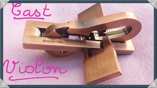 Solution du cassetête  Cast violon [upl. by Essila]