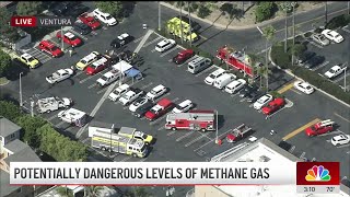 Potentially dangerous levels of methane gas detected in Ventura [upl. by Shevlo]