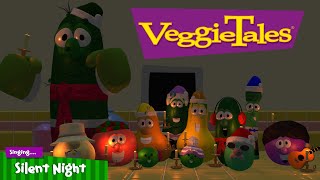 VeggieTales sing Silent night VeggieTales animationlate Christmas post [upl. by Erusaert]