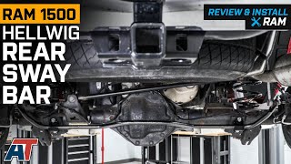 20092023 RAM 1500 Hellwig Adjustable Tubular Rear Sway Bar Review amp Install [upl. by Htebyram]