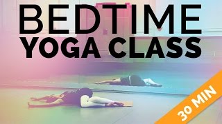 Bedtime Yoga Yoga Sequence for Sleep 30min Connect w Yourself Before Bed [upl. by Longwood604]