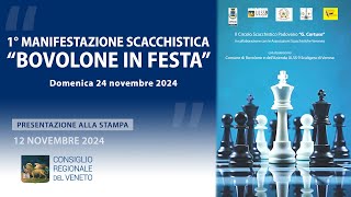 1 Manifestazione Scacchistica quotBovolone in Festaquot [upl. by Sletten]