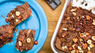 Recette brownies magique aux haricots très proteinés [upl. by Saltsman]