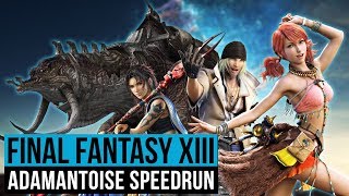 Final Fantasy XIII  Adamantoise 129 Speedrun and Farming Guide [upl. by Larok]