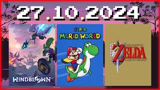 Stream VOD vom 27102024  Windblown Super Mario World The Legend of Zelda A Link to the Past [upl. by Leary]