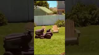 This Lawn Mower Was Activated by a Football – You Wont Believe What Happened Next [upl. by Enautna935]