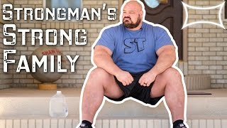 Worlds Strongest Man Brian Shaw — A Strongmans Strong Family [upl. by Yanehs196]