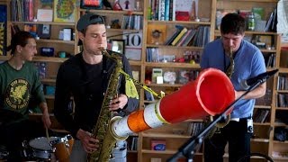 Moon Hooch NPR Music Tiny Desk Concert [upl. by Jarek]