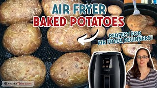 Air Fryer Baked Potatoes Air Fryer Jacket Potatoes [upl. by Vivie]