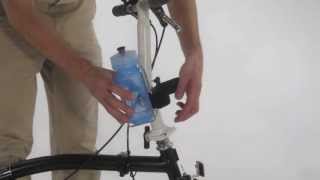 Twofish Bottle Cage  Brompton Folding Bike [upl. by Firmin]