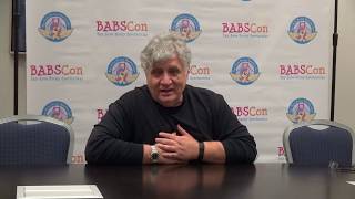 BABSCon 2019 A Word With Maurice LaMarche [upl. by Ynaittirb]