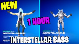 FORTNITE INTERSTELLAR BASS EMOTE 1 HOUR DANCE ICON SERIES [upl. by Leiuqese]