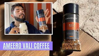 Davidoff Premium Coffee Full Review  Worth it  Nescafe vs Bru vs Davidoff  Taste amp Smell Test [upl. by Bing514]