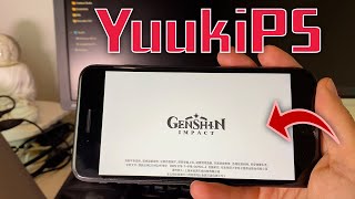 How to get private server in Genshin Impact 42 iOS iPhone YuukiPS [upl. by Frankie]