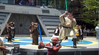 Jedi Training Academy Star Wars Weekend Disneys Hollywood Studios 2011 [upl. by Hunfredo]