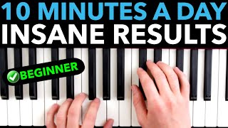 The PERFECT Piano Practice Morning Routine For Beginners [upl. by Haerle]