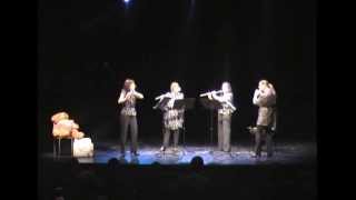 4SYRINX flute quartet A F Wouters Adagio and scherzo [upl. by Dihahs]