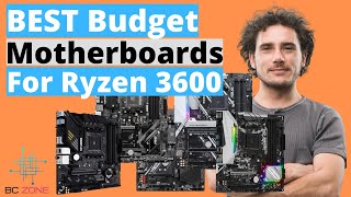 The ABSOLUTE Best Budget Motherboards For Ryzen 5 3600 TODAY TOP 5 [upl. by Aicertap426]