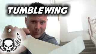 How to make a TumbleWing Glider  HD [upl. by Tteragram640]