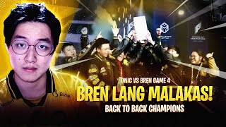 BREN LANG MALAKAS BACK TO BACK CHAMPIONS ONIC vs AP Bren GOTF Grand Finals Game 4 [upl. by Lynch]