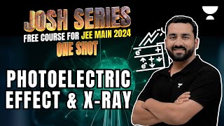 Photoelectric Effect amp XRay One Shot  Modern Physics  Josh Series  JEE Main 2024  Ajit Lulla [upl. by Luap]