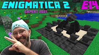 Lets Play Enigmatica 2 Expert EP 14  Thaumcraft 6 Infusion Altar Setup Stability in Design [upl. by Cawley]