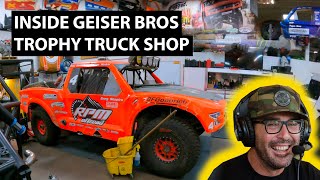 Geiser Bros Shop Tour  Behind the Scenes a Trophy Truck Builder [upl. by Lara]