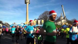 Nikolauslauf München 2015 im Olympiapark  Impressionen 05122015 [upl. by Leeke710]