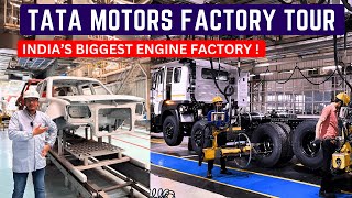 Tata Motors Factory FULL Tour  Indias Biggest Engine Factory  How Its Made Tata Motors Pune Plant [upl. by Anerres]