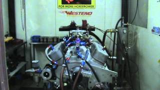 BIG BLOCK CHEV APSA ASPIRATED 454 8000RPM 814HP DYNO RUN [upl. by Philcox]