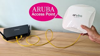 Easy Tutorial Adding an Aruba Access Point to Your Network [upl. by Naira]