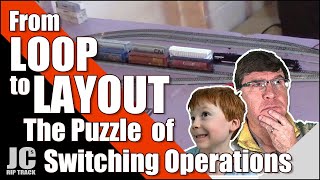 Model Railroad for Beginners  From Loop to Layout  The Puzzle of Switching Operations [upl. by Lertnom]