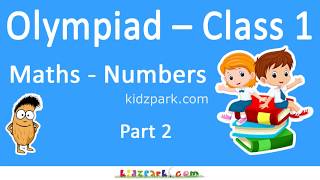 Class 1 Math Olympiad  Online Quiz [upl. by Nishom]