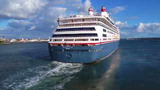 FRED OLSEN CRUISE LINES Southampton Time Moves So Fast PROFF amp Volen Sentirs Timestop DRONE 4K [upl. by Haimaj]