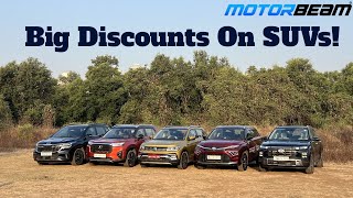 Top 10 SUVs With Big Discounts Right Now  MotorBeam [upl. by Kopaz]