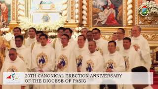 Hymn to The Diocese of Pasig  𝐗𝐗 𝐀𝐧𝐢𝐯𝐞𝐫𝐬𝐚𝐫𝐢𝐨 𝐝𝐞 𝐥𝐚 𝐄𝐫𝐞𝐜𝐜𝐢ó𝐧 𝐂𝐚𝐧ó𝐧𝐢𝐜𝐚 𝐝𝐞 𝐥𝐚 𝐃𝐢ó𝐜𝐞𝐬𝐢𝐬 𝐝𝐞 𝐏𝐚𝐬𝐢𝐠 2023 [upl. by Lashar25]