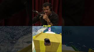 How Tall is Joe Rogan😂 w Neil deGrasse Tyson [upl. by Bivins]