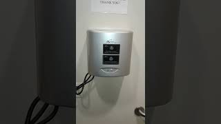 RS Hand Dryer At Dynacare Laboratory And Health Services Centre In Burlington Ontario 100724 [upl. by Rafaelita]