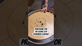 Practicing for the Scenic City Crokinole Classic [upl. by Ihdin227]