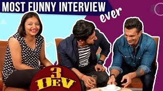 Karan Singh Grover amp Ravi Dubeys Most Funny Interview Ever  3 DEV  Kunaal Roy Kapur [upl. by Sug756]