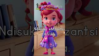 Jessica learns isiXhosa  Lesson 1  Abuti Buddies isixhosa sesotho isizulu setswana tswana [upl. by Llerreg]