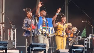 Alogte Oho amp The Sounds of Joy  Yu Ya Yumme Drum Solo live at Worldwide Festival Sete 2022 [upl. by Ahsiema]