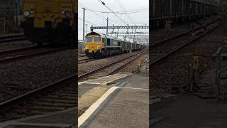 66616 passes through Swindon from Tytherington Fhh to Appleford Fhh 301024 [upl. by Lavine]