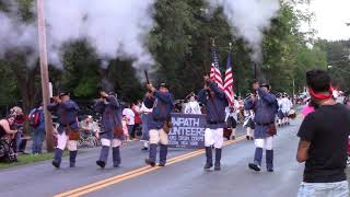 Towpath Volunteers fife and drum in the shortsville firemans parade 2021 [upl. by Talich]