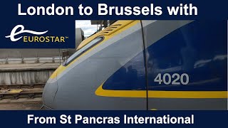 Eurostar from London to Brussels [upl. by Ayotahc]