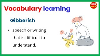 Vocabulary learning  English learning  Basic Englis word for beginners [upl. by Reaht]