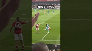 MATHEUS CUNHA GOAL 40’ Nottingham Forest 22 Wolves 01 [upl. by Nataniel]