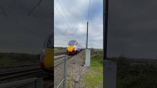 HarrogateKings Cross Azuma with TONE at Claypole [upl. by Obie]